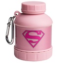 Smartshake Justice League Whey2Go Supergirl Protein Powder Storage Container 50g – BPA Free Shaker Bottle Funnel para Whey Protein Powder + Protein Shakes 110ml, DC Comics Supergirl Gifts for Women
