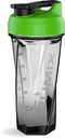 HELIMIX 2.0 Vortex Blender Shaker Bottle Holds upto 28oz  No Blending Ball or Whisk Silencio EE.UU. Hecho ← Portable Pre Workout Whey Protein Drink Shaker Cup ¦ Mixes Cocktails Smoothies Shakes ← Top Rack Safe