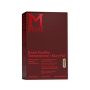 Mdrive Boost y Burn Testosterone Support Suplemento y Fat Burner con Zinc, KSM-66 Ashwagandha, Advantra Z, 75 cápsulas