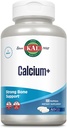 KAL Calcium+ ActivGels 1000mg ← Calcium, Magnesium, Zinc y Vitamina D-3 Silencio Fórmulada para ayudar a apoyar los dientes saludables " Huesos  durable Soy Free ← 100 Softgels