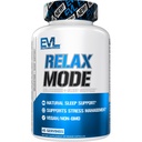 Evlution Nutrition RelaxMode - Natural Sleep Support - with L-Theanine, Valerian Root Extract &amp; More - Vegan &amp; Non-GMO - Suplemento dietético - 45 Servimientos - 45 Veggie Capsules