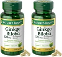 Bounty Ginkgo Biloba Standardized Extract 120 mg, Herbal Bottles, Capsule, 100 Cuenta, Pack de 2