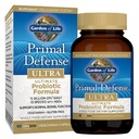 Garden of Life Probiotics for Digestive Health Balance, Primal Defense Ultra Ultimate Formula, 15 Billion CFU y 13 Strains Plus HSOs, Vegetarian y Gluten Free, 90 cápsulas