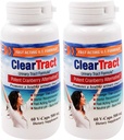 Cleartract D-Mannose Fórmula Capsules, 500 Mg, 60 Cuenta (Pack of 2)