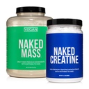 Agrupo de proteína libre de soja NAKED: Cretina de masa vegana 8LB