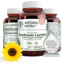 Natural Nutra Sunflower Lecithin Supplement 2000mg, 240 Softgel | Supports Sunflower Lecithin Breastfeeding, Liver & Brain Health