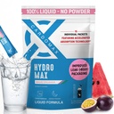 CardoMax Hydromax Electrolyte Drink Mix –Wavecrusher Flavor 15 Liquid Packets with Potassium &amp; Magnesium – Zero Sugar, Keto & Vegan Electrolytes for Rapid Hydration &amp; Recovery Supplement