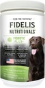 FIDELIS Probiótico Plus+ Probióticos para perros, Digestivo Gut Health, Yeast, Itchy Skin/Ears, Paw Licking, Safe Dog Treat Suplemento para mascotas, Adulto, Grande &amp; Pequeño, Hecho en USA, Duck Flavor, 120 Chews