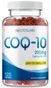 CoQ10 200mg - Coenzyme Q10 Suplemento dietético, Easy-to-Swallow 120 Softgels