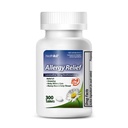 HealthA2Z® Alivio de la Alergia Silencioso Loratadine 10mg ← Antihistamínico tóxico Alivio de Itchy Throat, Sneezing, Runny Noses tóxico 24-Hours Allergy Medicine (300 Tablets)