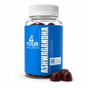 Ashwagandha Gummies Mixed Berry KSM-66, Lion's Mane, Vitamin-D, Non-GMO, Gluten-Free, Gelatin Free " Kosher (60 Conde (Pack of 1))