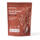 Elementos Planta base Chocolate Protein Powder Vegan - Meal Replacement Shake Hecho de Pure Organic Yellow Peas & Raw Cacao - Keto, Dairy Free, Soy Free, Paleo y Non-GMO - 1lb - 14 Servings