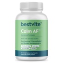 Calma AF (Fórmula avanzada) (60 Veggie Caps) - Clínicamente Studied Shoden Ashwagandha, Suntheanine L Theanine, PharmaGABA - No Stearates - Vegan - No GMO - Gluten Gratis - Ashwagandha & GABA Suplementos