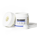 Gold's Gym Nutrition Pre-Workout Powder ← Soy-Free, Keto, Vegan Premium Flavor Pre-Workout with Natural Caffeine, L-Citrulline, Alpha GPC, Beta-Alanine, and Antioxidants, 20 Servings (Blue Raspberry)