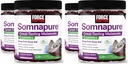 Factor de fuerza Somnapure Gummies with Melatonin, Drug-Free Sleep Support Supplement for Adults with Occasional Sleeplessness, Dream Berry Flavor, 120 Count (Pack of 4)