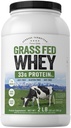 Carlyle Grass Fed Whey Protein Powder ← 2lb Silencio 33g de Protein Por Serving ← Desarrollado Silencio Sugar y Hormona Gratis ← No GMO y Gluten Suplemento gratuito Silencioso por Herbage Farmstead