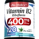 FITO MEDIC'S Lab ← Vitamina b2 Silencio120 Capsules TEN 400 mg TENIDO riboflavin 400mg TENIDO b2 Vitamina 400mg TENIDO b2 TENIDO riboflavin ANTE Ultra alta Absorción.