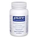 Encapsulaciones puras B-Complex - Broad Spectrum B Vitamin Support for Genetic Expression, Cellular Function, Hormone Production & Energy Metabolism* - with Vitamin B12 & B6-120 Capsules