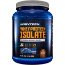 BODYTECH Whey Protein Isolate Powder - 25 Grams of Protein per Serving, Ideal para el Construcción y Crecimiento del Musculo Post-Workout, Rich Chocolate Flavor, Contiene Milk & Soy (1.5 Pound/ 21 Servings)