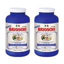 Brioschi Italian Lemon Flavored Effervescent Heartburn, Upset Stomach, Acid Indigestion, 8,5 oz bottle (Pack of 2)