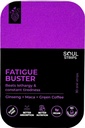 Buster de Fatiga Soul Strips - Ginseng, Maca, Café Verde, Booster Energético, Reduce la fatiga mental y física, Absorb rápido, Berries mixtas Sabor, Travel-Friendly, 30 Fast-Dissolving Strips Pack