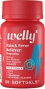 Remedios Welly ← Dolor de OTC " Alimentador de la fiebre: Ibuprofeno tóxico Dolor Alivio de dolor / Nunca Reductor tóxico Medicina con ingredientes activos