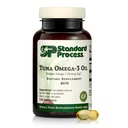 Standard Process Tuna Omega-3 Oil - Brain &amp; Eye Health Support Supplement - Essential Fatty Acid Suplemento con Omega-3 - Suplemento Nutricional para la salud de la piel de la ayuda - 120 Softgels