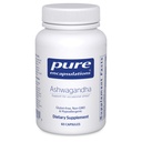 Pure Encapsulations Ashwagandha - 500 mg Ashwagandha Extract - Metabolism & Stress Support - Immune Support - GMO Free & Vegan - 60 cápsulas