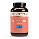 Dr. Mercola Wild Caught Alaskan Salmon Oil, 30 Servings (90 Capsules), Omega-3s, Suplemento dietético, Apoyos Saludable Cerebro y Función Cognitiva, No GMO, MSC Certificado