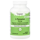 Vitacost L-Tyrosine - 750 mg - 180 cápsulas