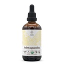 Ashwagandha USDA Orgánica Extracto Libre de Alcohol Silencioso Suplemento dietético, Alta Potencia Tintura Silencio Natural Certificada Ashwagandha Orgánica (Conania Somnifera) Root seco (4 oz)