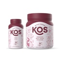 KOS Orgánica Beet Root Powder + Orgánica Beet Capsules Bundle