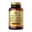 Solgar Vitamina D3 (Cholecalciferol) 250 MCG (10.000 UI), 120 Softgels - Ayuda a mantener los huesos saludables " dientes - Apoyo al sistema inmunológico - No GMO, Gluten/ Dairy Gratis - 120 Serviciones