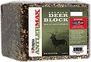 Purina AntlerMax  Water-Resistant Deer Feed Block ← Enriquecimiento de la dieta para el crecimiento del antler ← 33 libras (33 lb.) Block