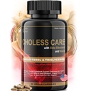 Suplemento Colesterol - Triglicéridos Apoyo Capsules w. Ajo orgánico, sin olor, pimienta de cayena, esteroles de plantas para soportar niveles normales HDL y LDL Cholesterol w. Antioxidante Niacina (Vitamin B3)