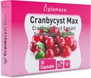 Cranbycyst Max – Tratamiento UTI para las mujeres – 9 vasos de jugo de arándano en 1 servicio – píldoras de arándano sin azúcar – Apoyo a la salud de la tradición urinaria y protección UTI – 30 TC