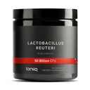 Toniiq 50 Billion CFU Lactobacillus Reuteri Probiotic 50mg per Serving - L Reuteri Probiotics - Conde Lactobacillus Reuteri Probiotic - 60 cápsulas vegetarianas - 60 serviendo