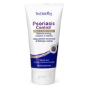 TriDerma Psoriasis Control Face & Body Cream - Maximum Strength 3% Salicylic Acid, AP4 Aloe Vera Gel, Urea Cream - Tratamiento hidratante Extra, No Cortisone o Coal Tar - FSA Eligible - 6 Oz