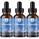 Natures Craft High Absorption L-Theanine Liquid Drops - Suplemento Nootropic Focus con L Theanine 200mg Por Serving and Chamomile Extract - Suplemento para adultos y niños Relax y Focus - 6oz