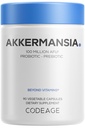 Codeage Akkermansia Muciniphila Probiotic Supplement - 3-Month Supply of Akkermansia & Chicory Inulin - Daily Synbiotic Probiotic Chicory Root - 100 Million AFUs - Gluten-Free - 90 cápsulas