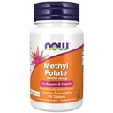 AHORA Suplementos de alimentos, Folato de metil 1.000 mcg, Folato Metabólicamente Activo*, Co-Enzima B Vitamina, 90 Tabletas