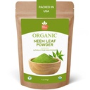 SPICY ORGANIC Neem Powder – 4 oz. - Certified USDA Organic -No-GMO - Fresh Dried Neem Leaves Powder for Healthy Hair and Skin - Azadirachta Indica Ayurvedic Herb for General Wellbeing