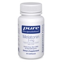Pure Encapsulations Melatonin 3 mg - Antioxidant Supplement to Support Natural Sleeping ' Relief of Occasional Sleeplessness - for Natural Sleep Support* - 30 Capsules
