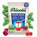 Ricola Max Swiss Cherry Throat Care Large Bag ← Tos Suppressant Drops ¦ Dual Action Liquid Center ← Soothing Long-Lasting Relief - 34 Count (Pack of 1)