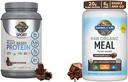 Jardín de la vida Pólvora orgánica del deporte vegano, Chocolate - Probióticos &amp; Roturas de sustitución de la comida orgánica cruda