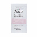 Escudo corporal Thera Calazinc, Calamina con crema Zinc [144 Packets Total] -Ungüento de barrera de piel para Eczema, Psoriasis, Erupción de Diaper - Packets individuales, 4 g Packet