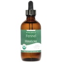 Herb Lore Organic Fennel Seed Tincture - Soothes Gas &amp; Bloating - Lactation Support Suplemento - 4 fl oz
