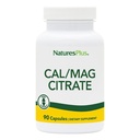 NaturalezasPlus Citrato de Cal/Mag - 90 cápsulas vegetarianas - 500 mg Calcio, 250 mg Magnesio - 30 Actuaciones