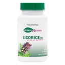 NaturesPlus Herbal Actives Licorice (DGL) 500 mg - 60 Capsules, Pack of 3 - Supports Healthy Digestion &amp; General Well-Being - Vegetarian, Gluten Gratis - 180 Total Servings