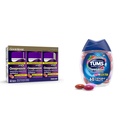 GoodSense Omeprazole Tablets 14 Cuenta (3 Pack) y TUMS Chewy Bites Tablas de ácido 60 Cuenta